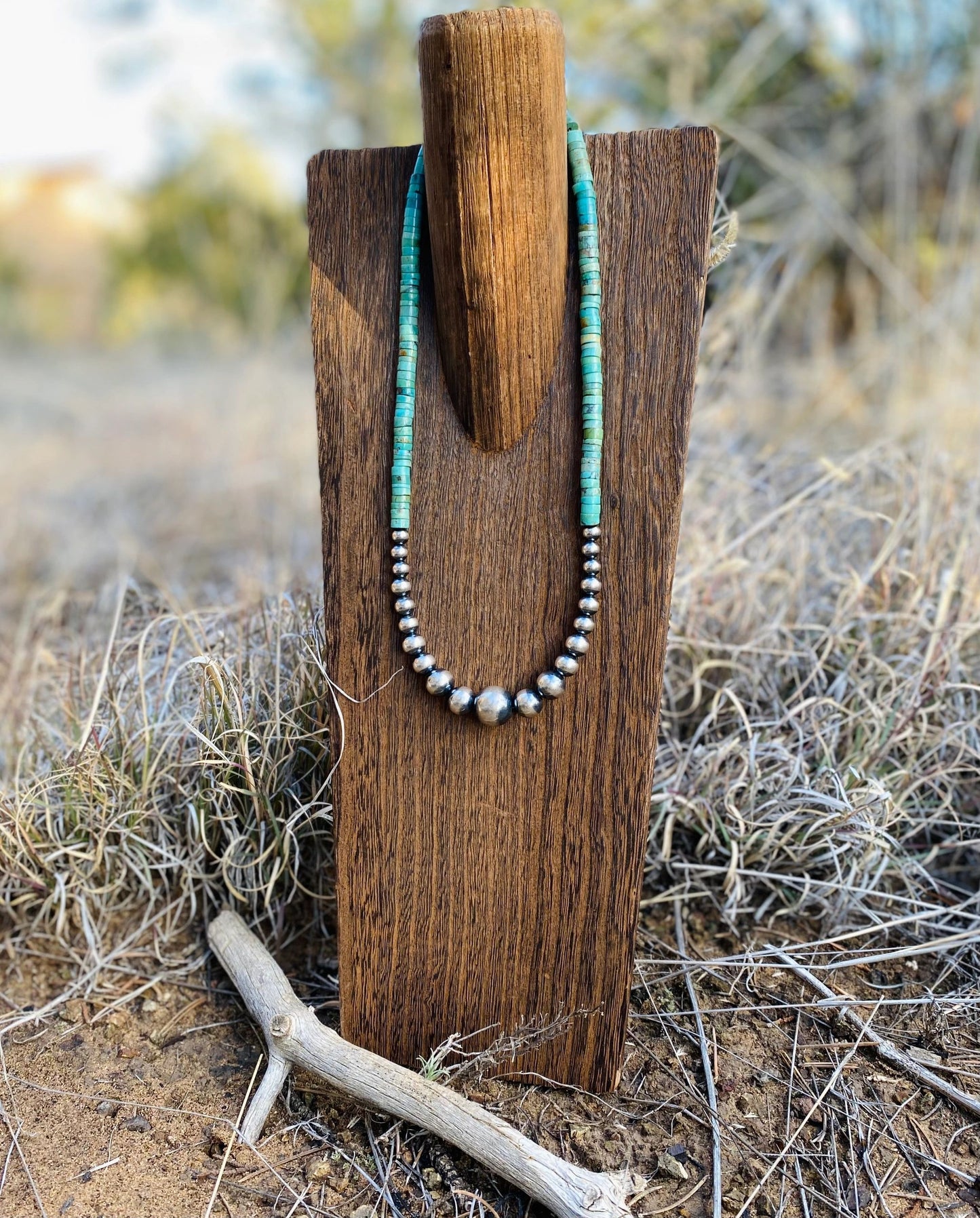 Graduated Turquoise Necklace image 0