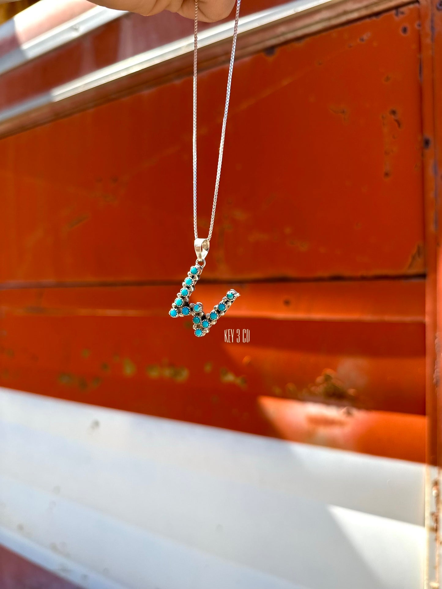 Turquoise Letters