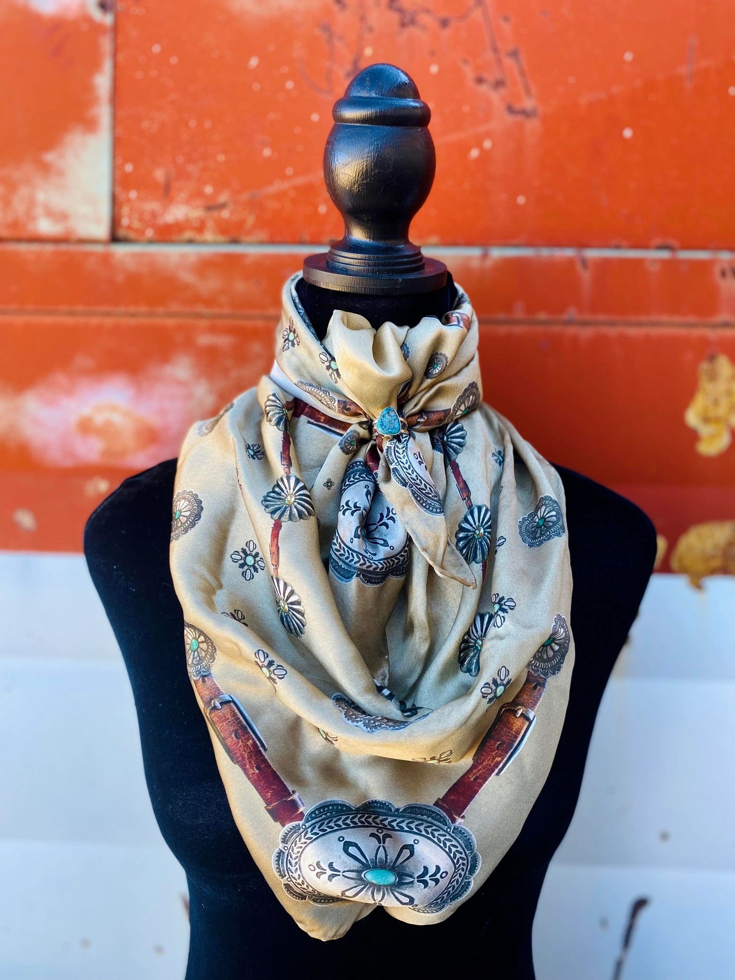 Cream Conchos Wild Rag image 1