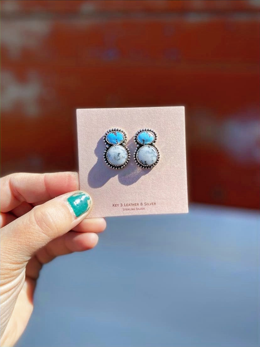 Golden Hills Buffalo Earrings image 0