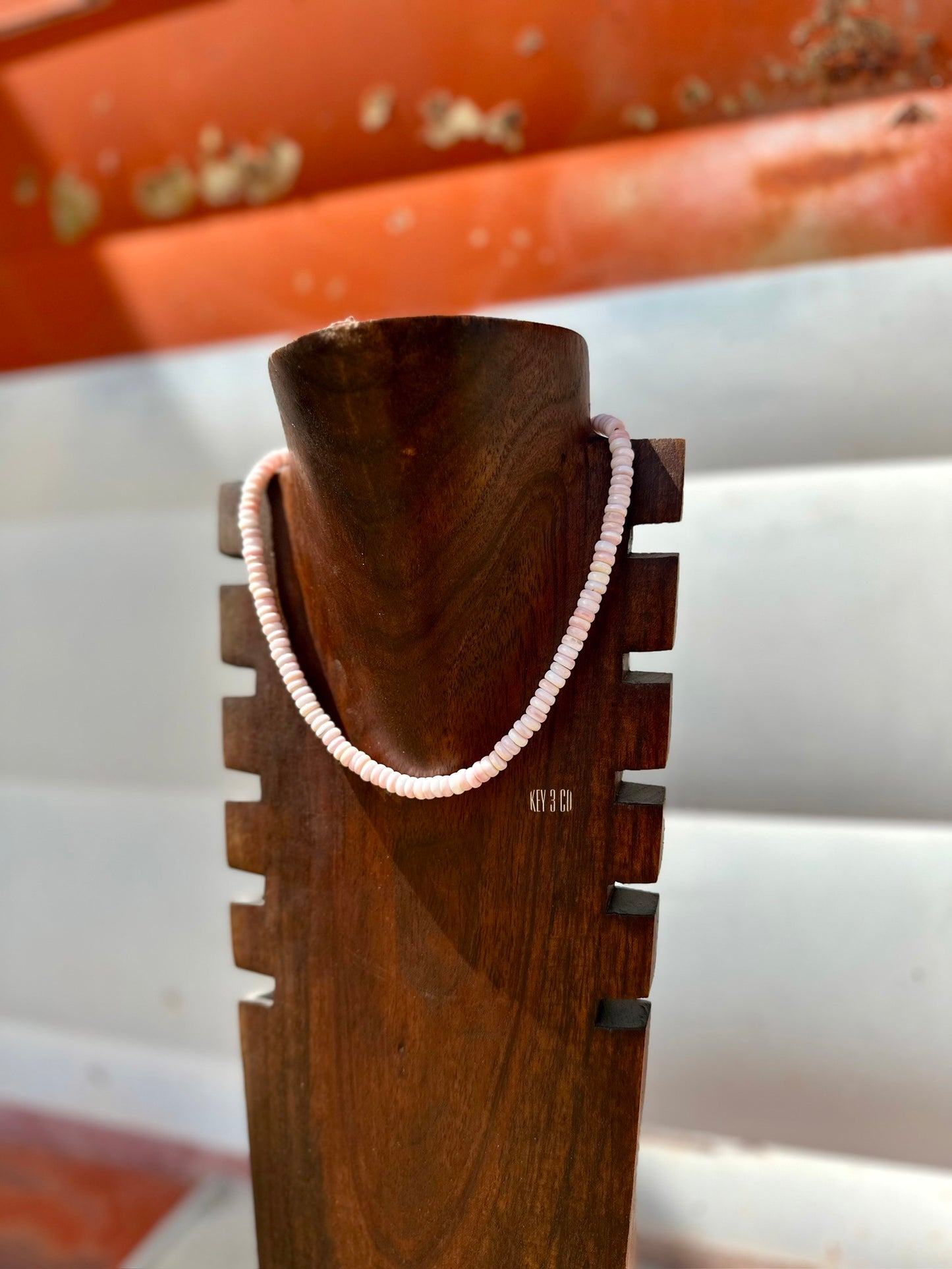 Pink Conch Necklace