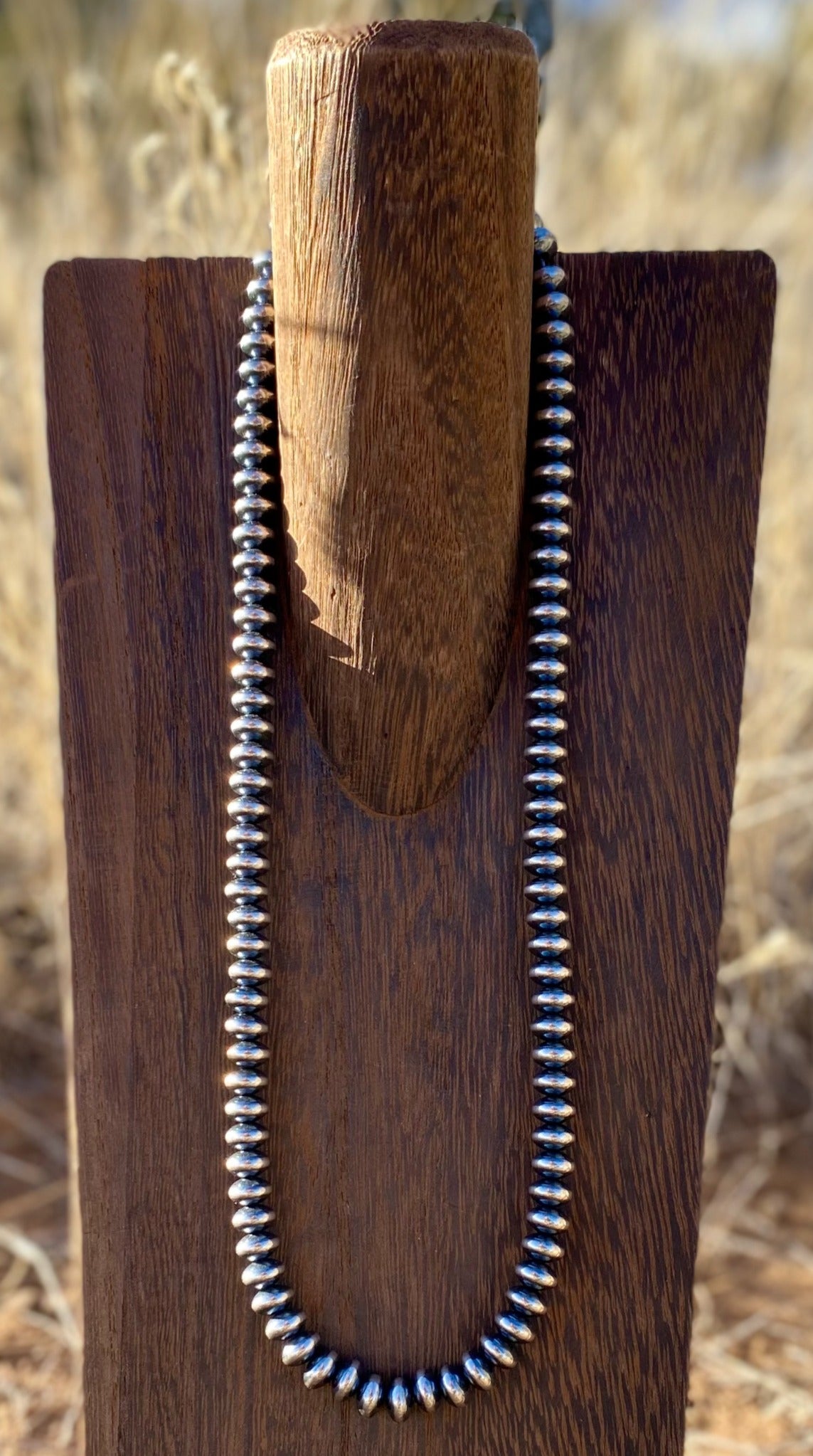 8mm Saucer Pearl Necklace image 1