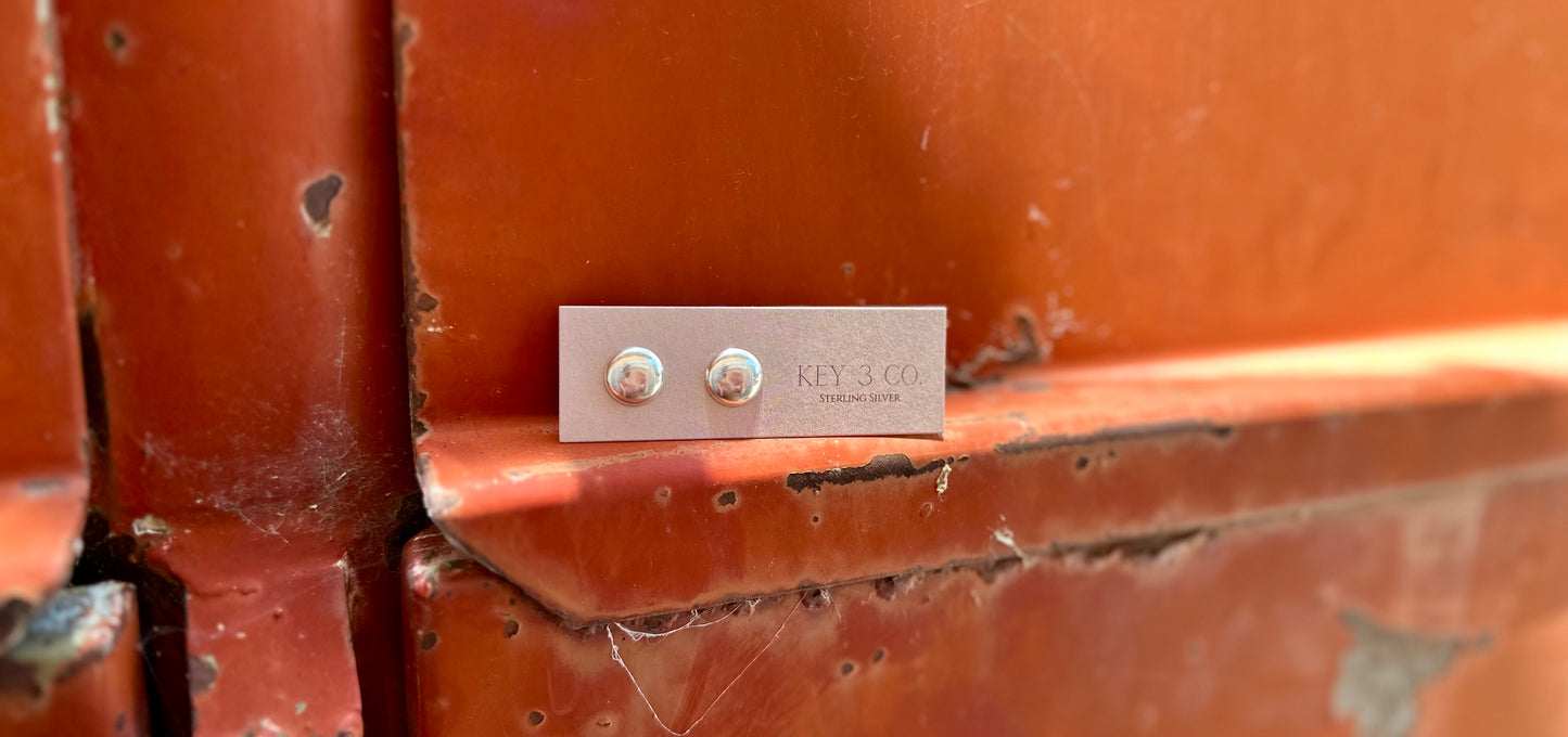Simple Silver Studs