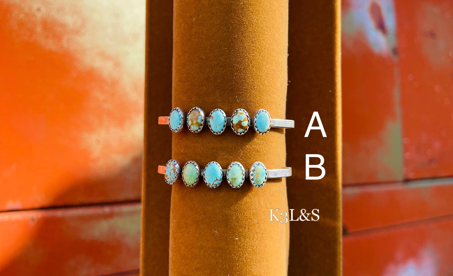 Turquoise Light Baby Bracelets image 1