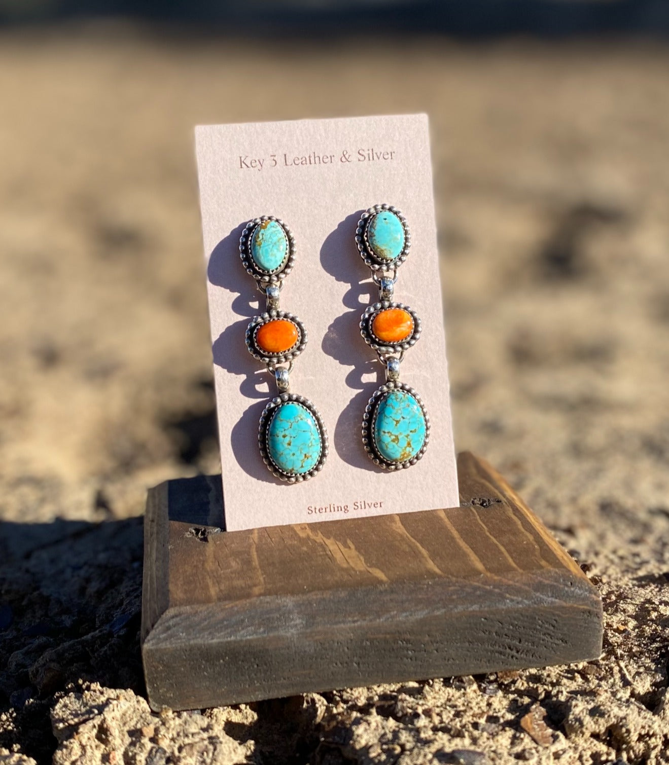 Blue Monday Earrings image 1