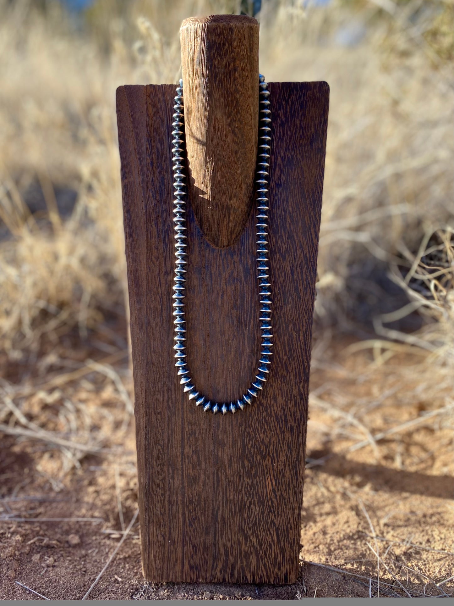 8mm Saucer Pearl Necklace image 0