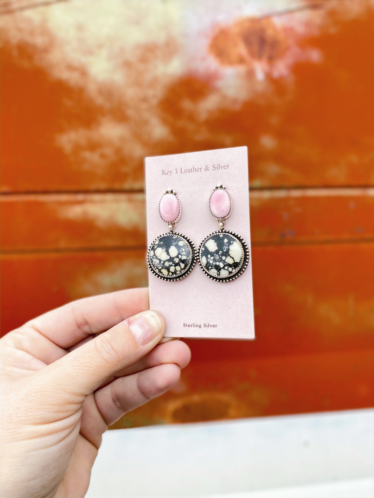Pink Appy Earrings image 0