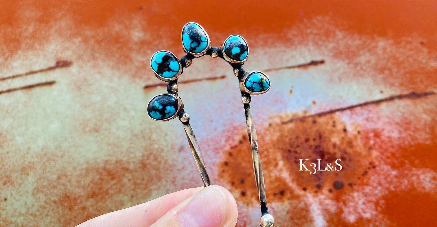 Turquoise Hair Pin image 2