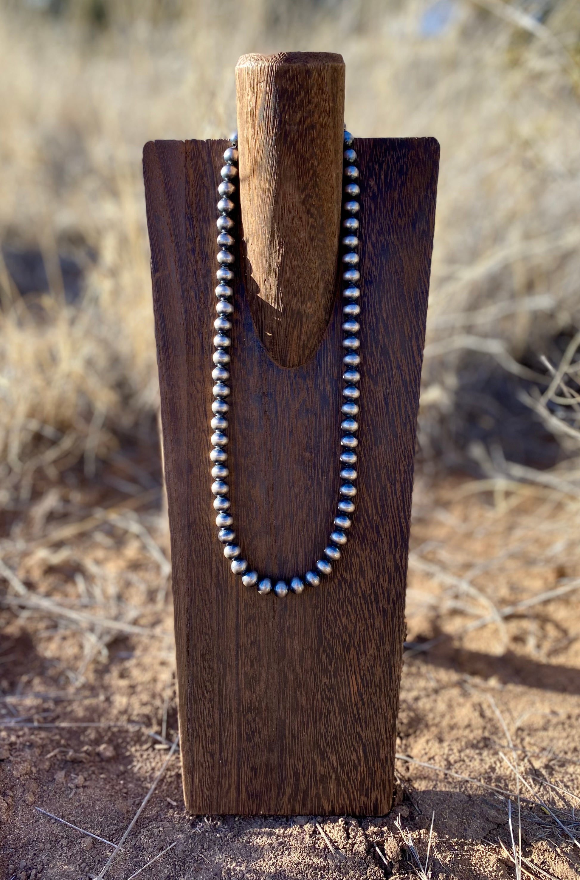 8mm Sterling Silver Pearls image 0