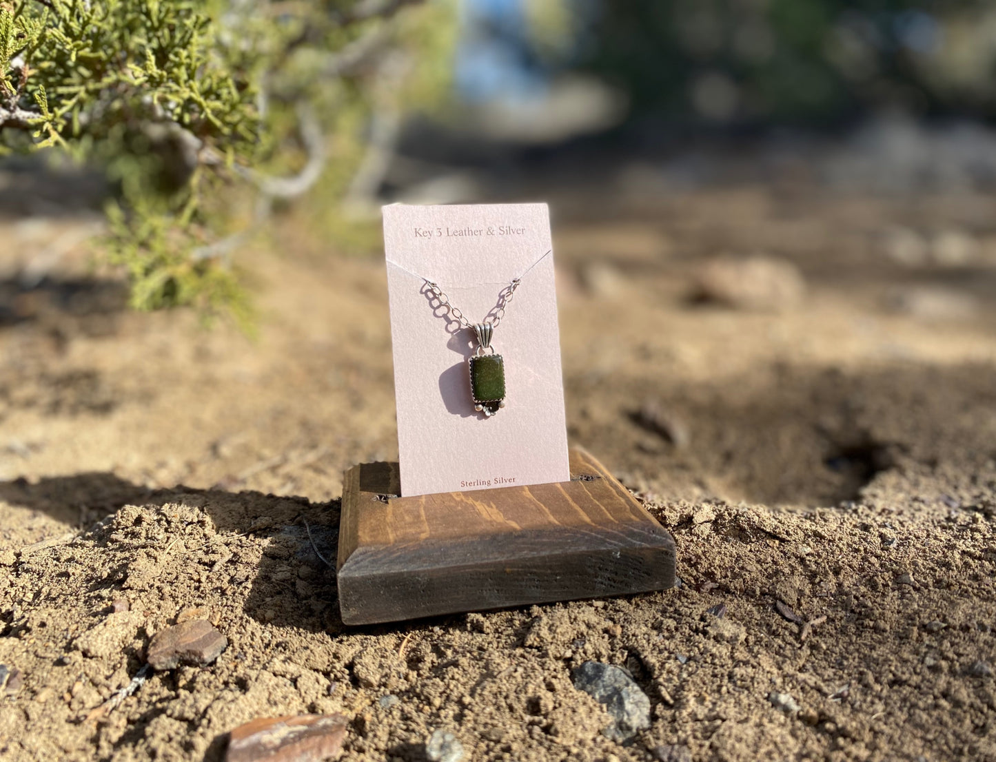 Green Turquoise Pendant image 1