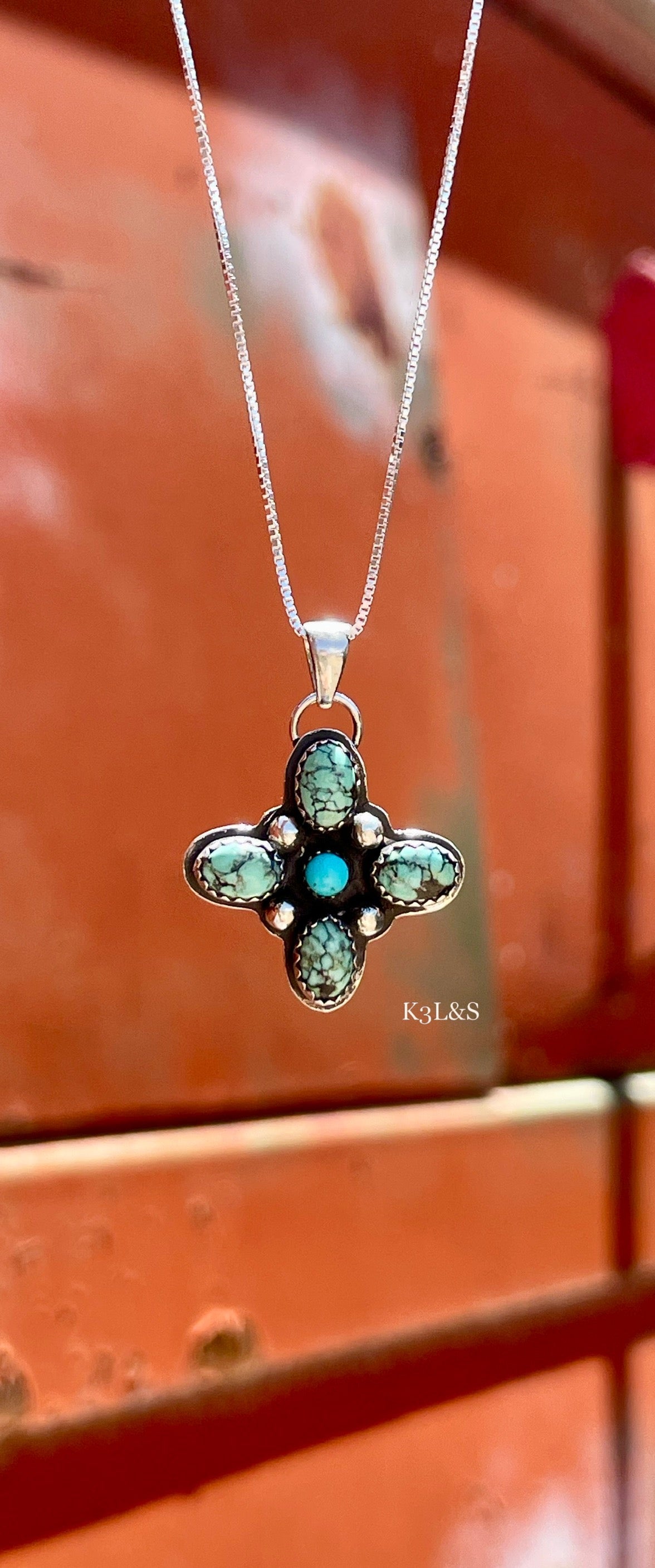 Starlight Turquoise Pendants image 8