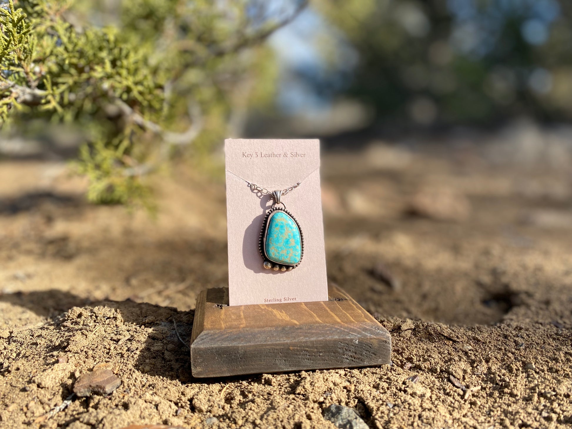 Eureka Springs Turquoise Pendant image 1