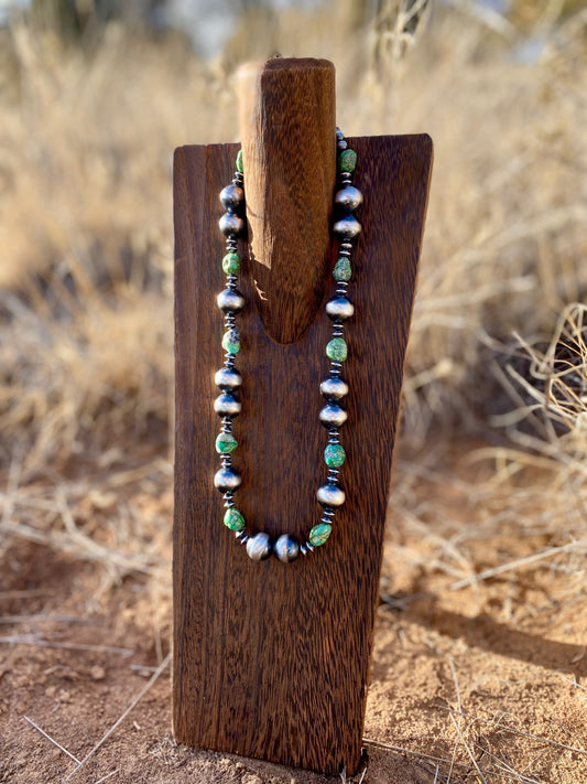 Sonoran Gold & Pearl Necklace image 0