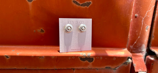 Large Flower Concho Studs