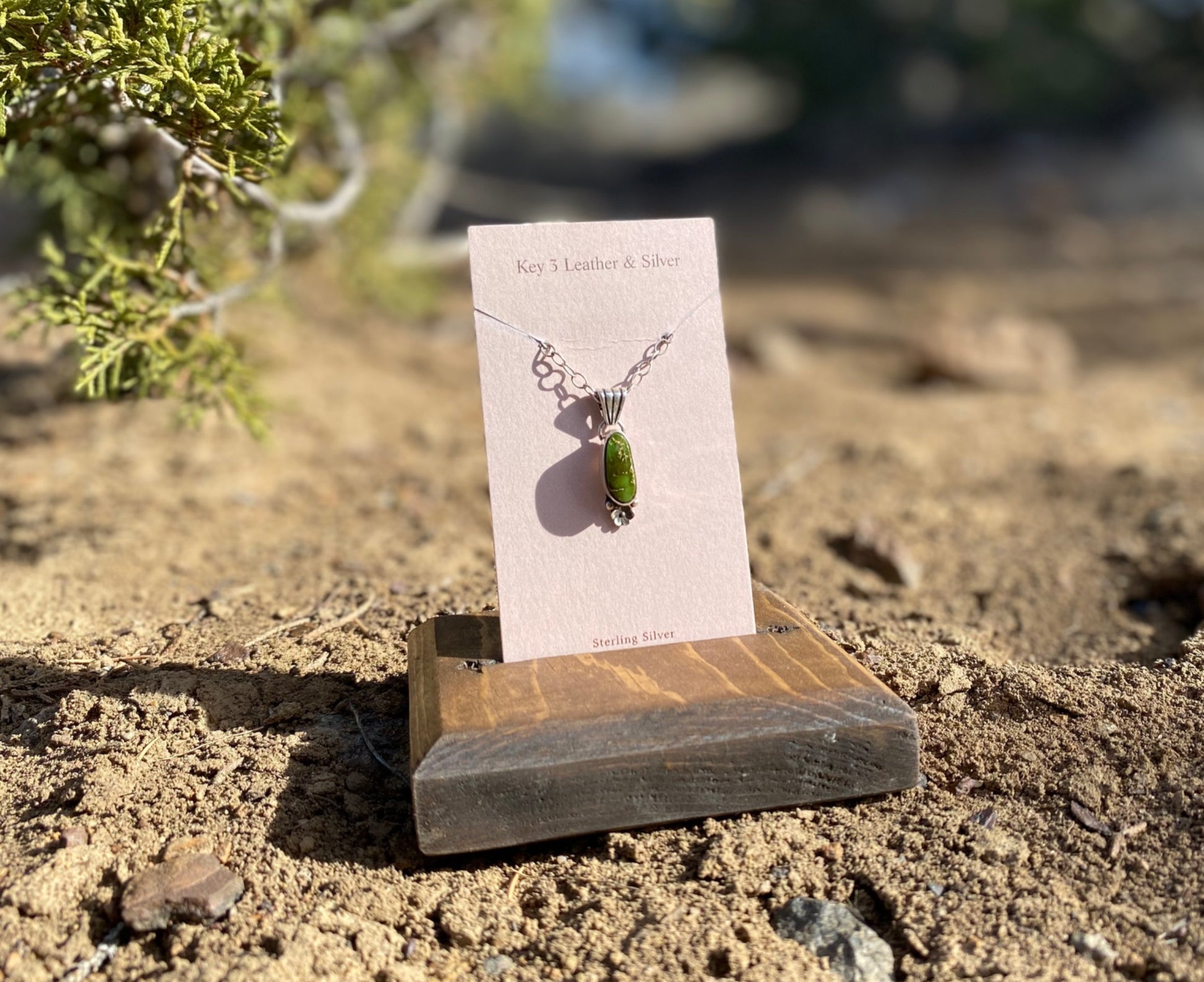 Green Turquoise Pendant image 0