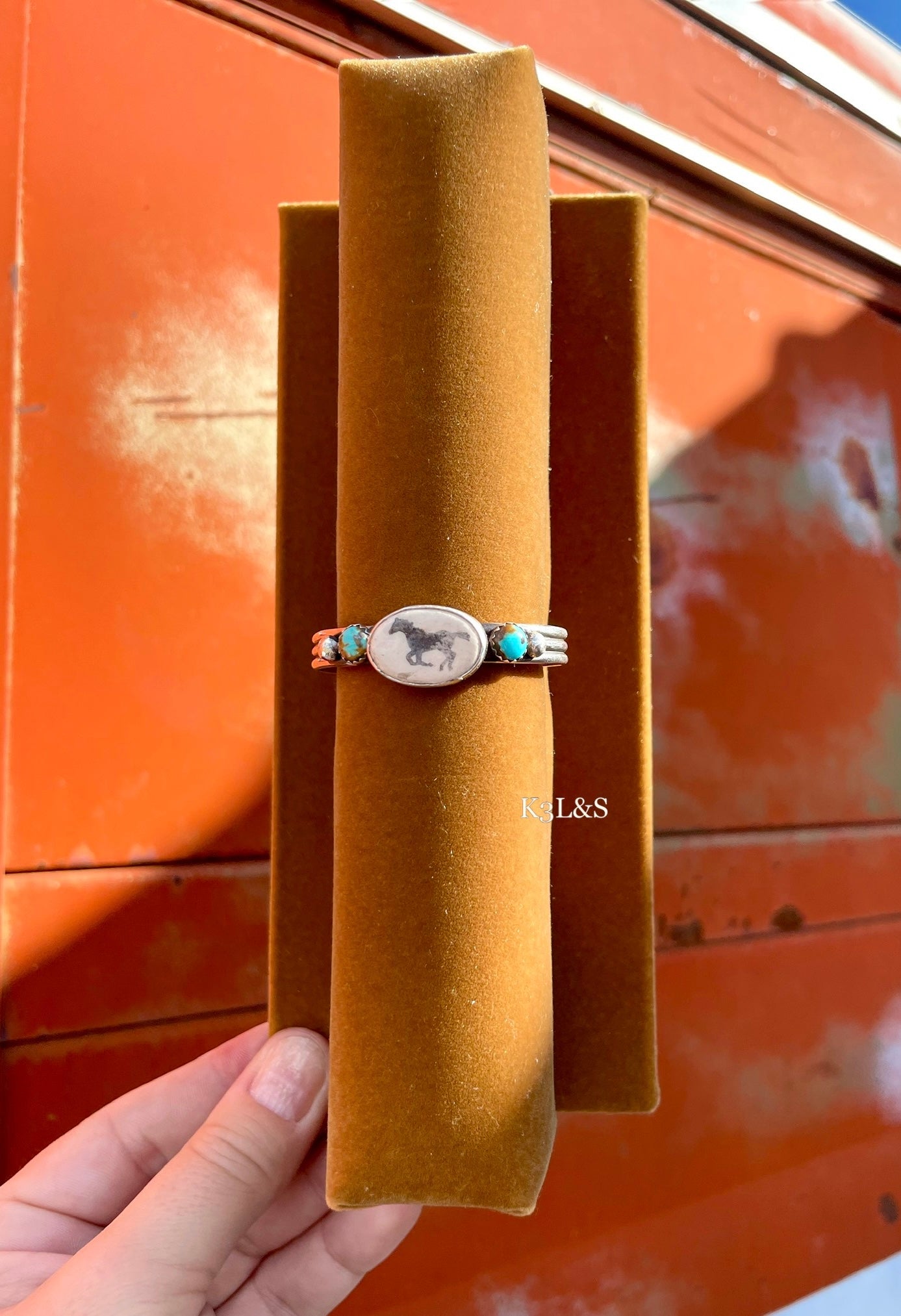 Running Horse Baby Bracelet image 0