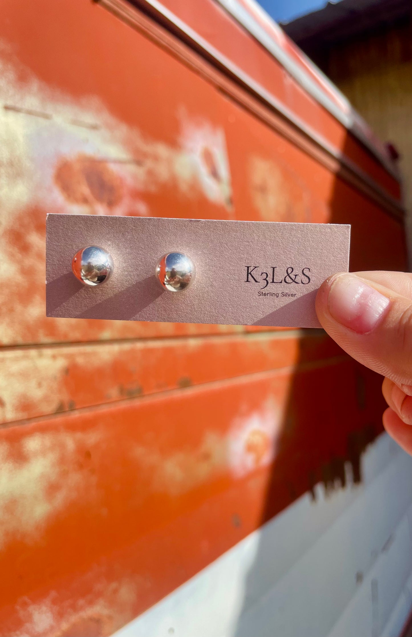 Silver Line Studs image 0