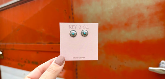Small Scalloped Concho Studs #2