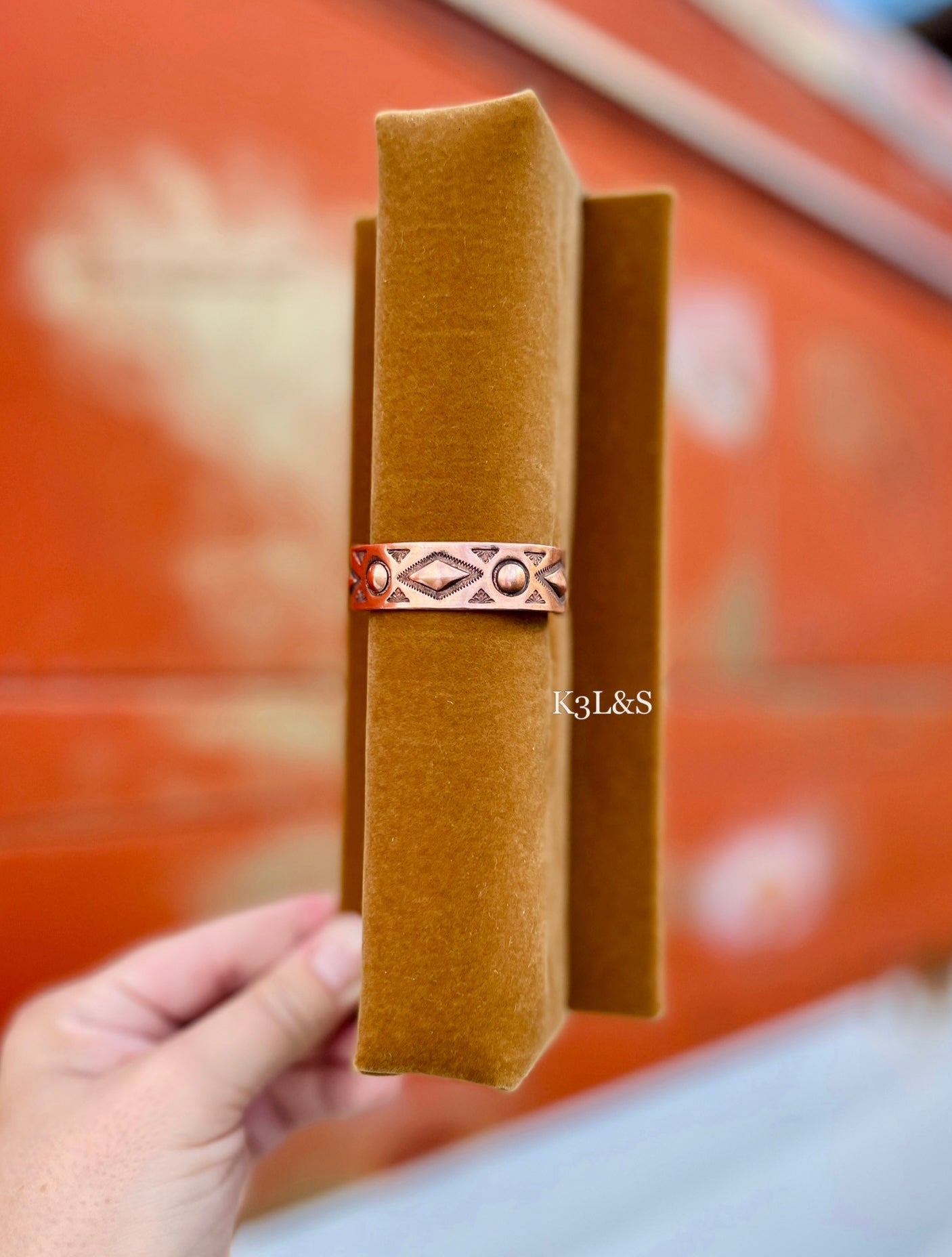 Copper Baby Boy Bracelet image 0