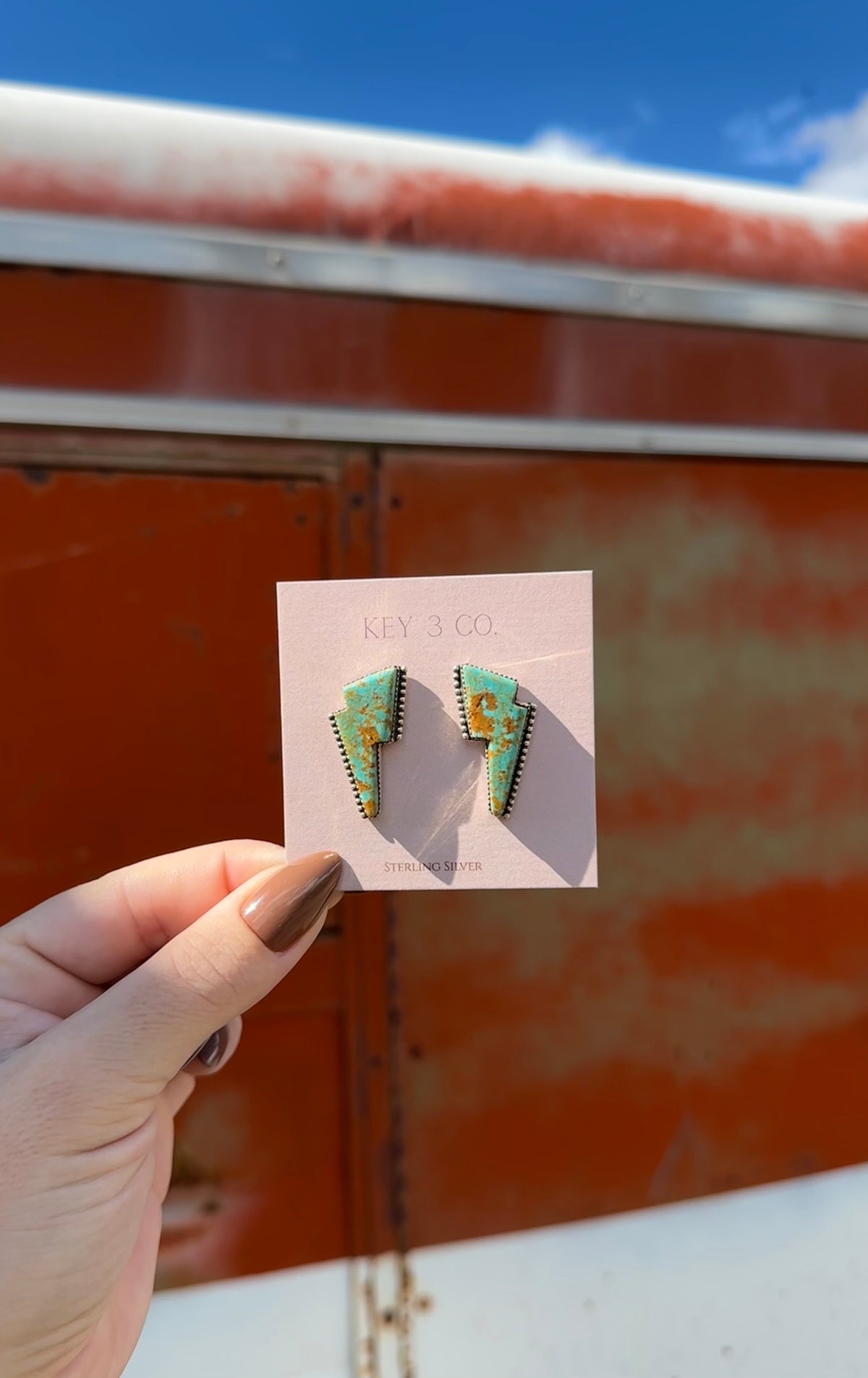 Lightning Bolt Studs