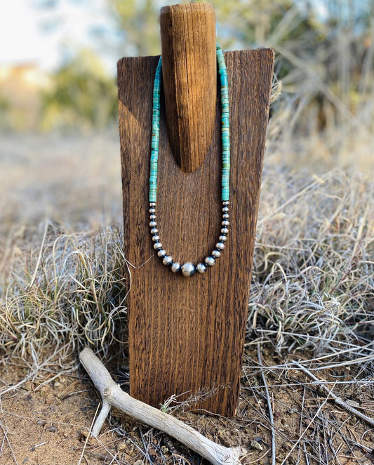 Graduated Turquoise Necklace image 0