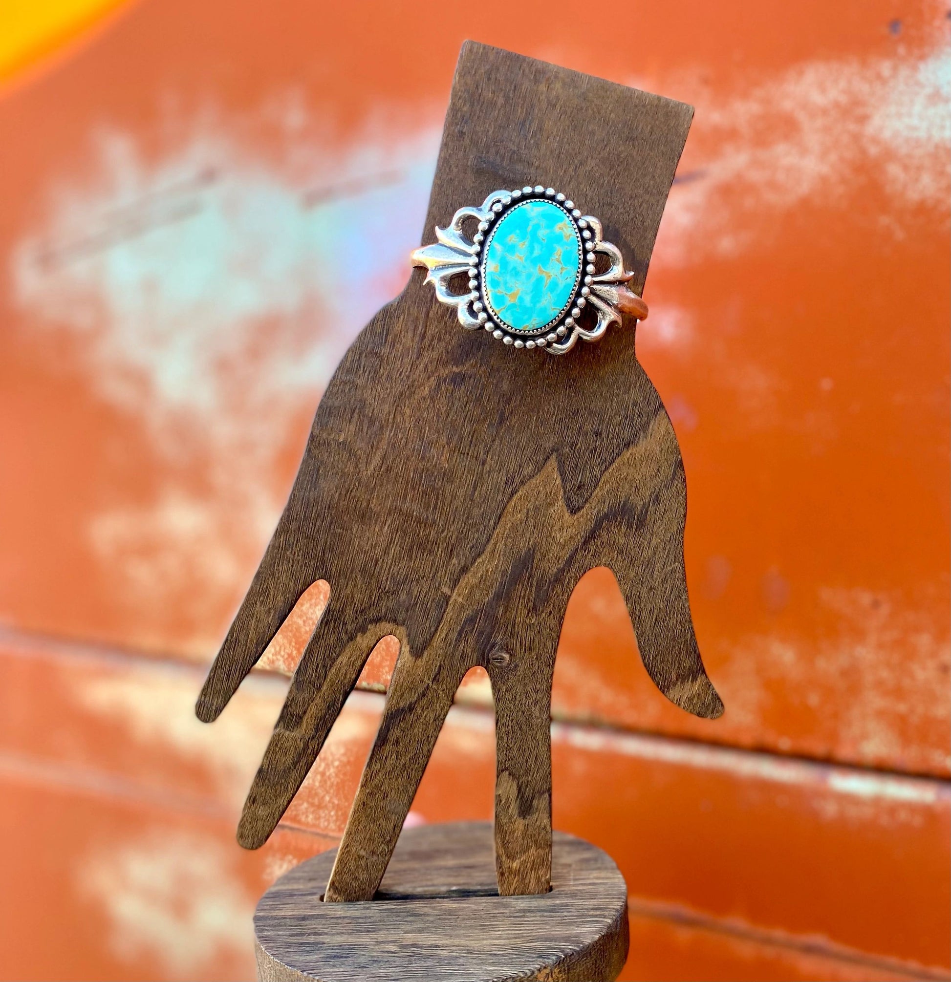 Kingman Turquoise Bracelet image 0