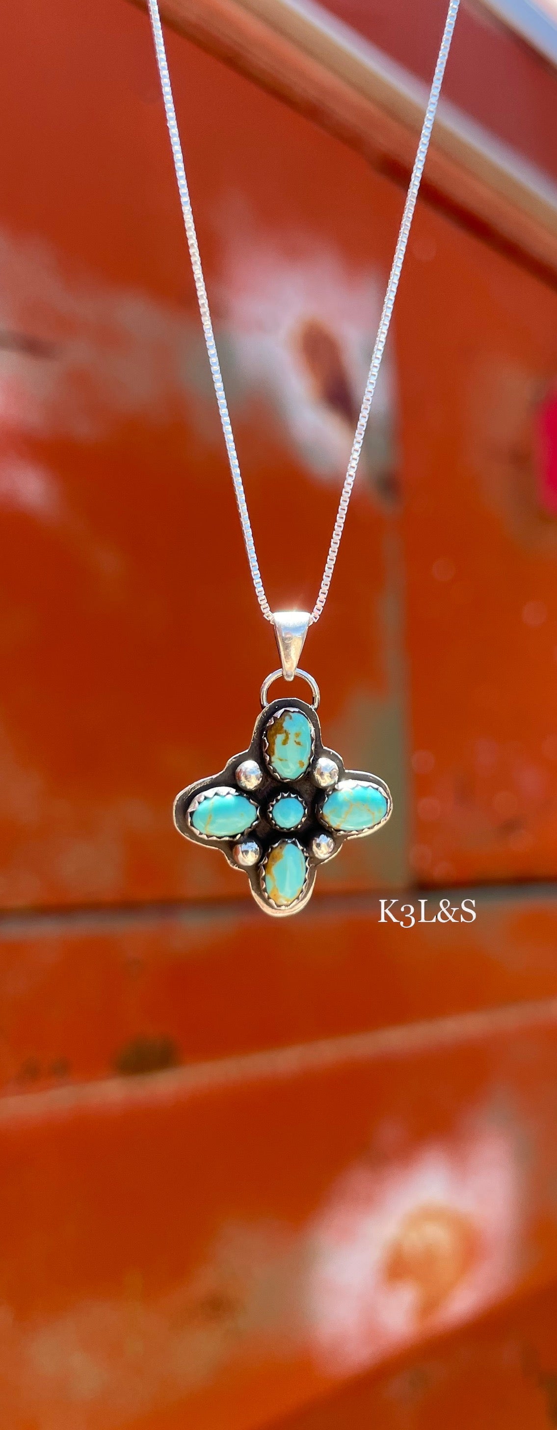 Starlight Turquoise Pendants image 3