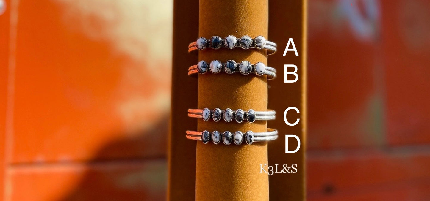 White Buffalo Baby Bracelets image 1