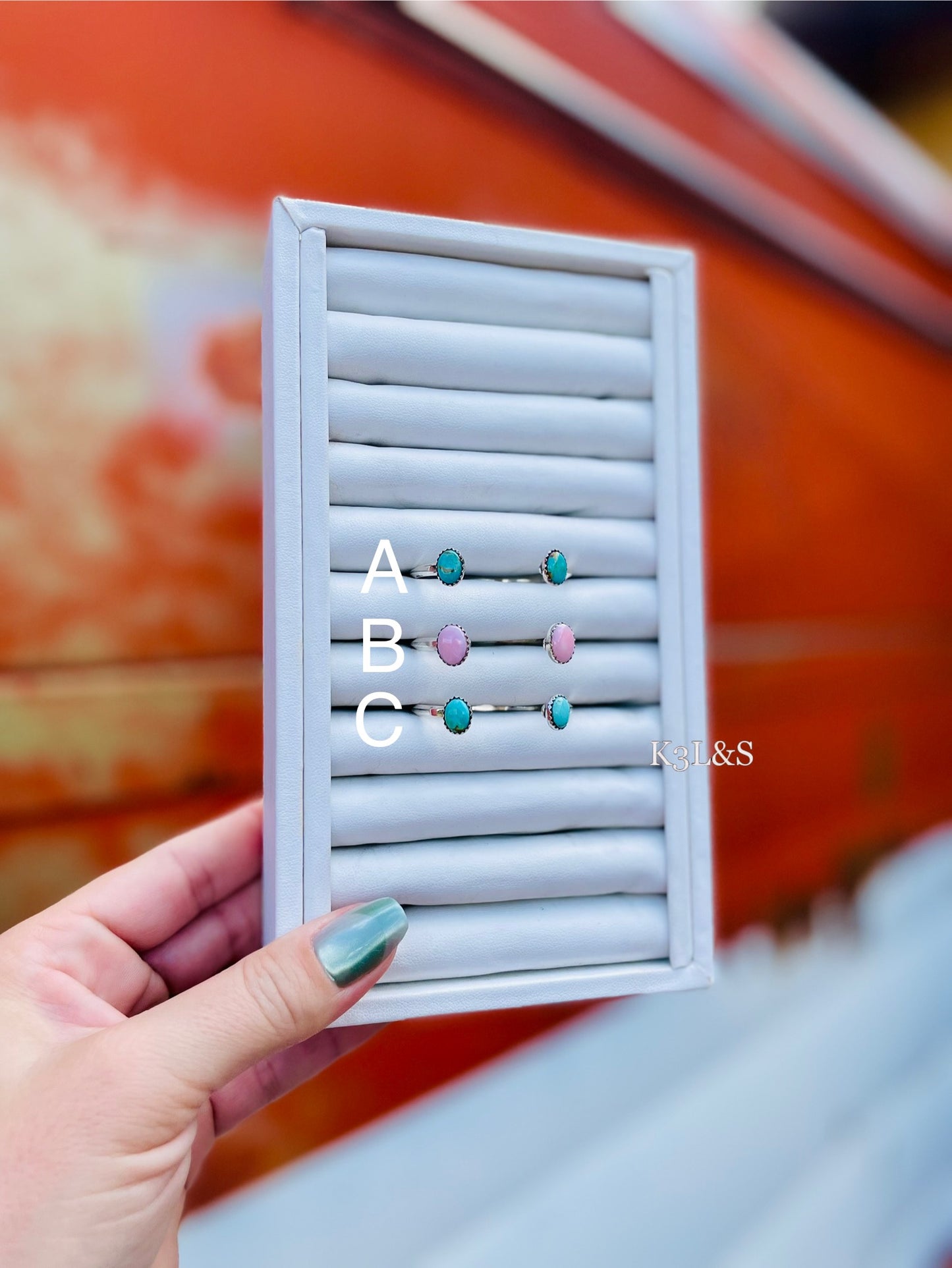 Two Stone Baby Bracelets image 0