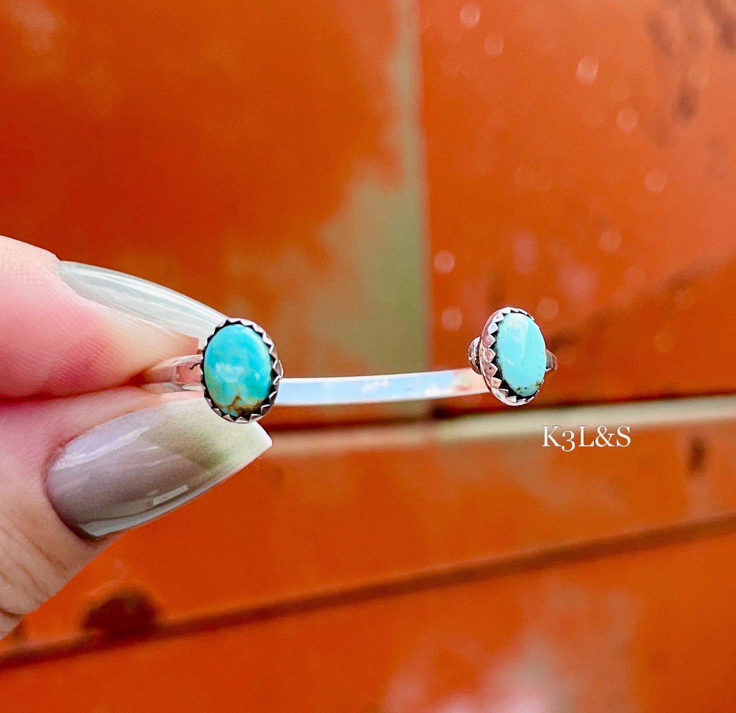 Two Stone Baby Bracelets image 3