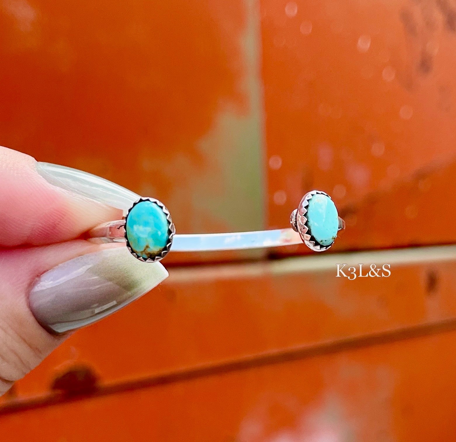 Two Stone Baby Bracelets image 3