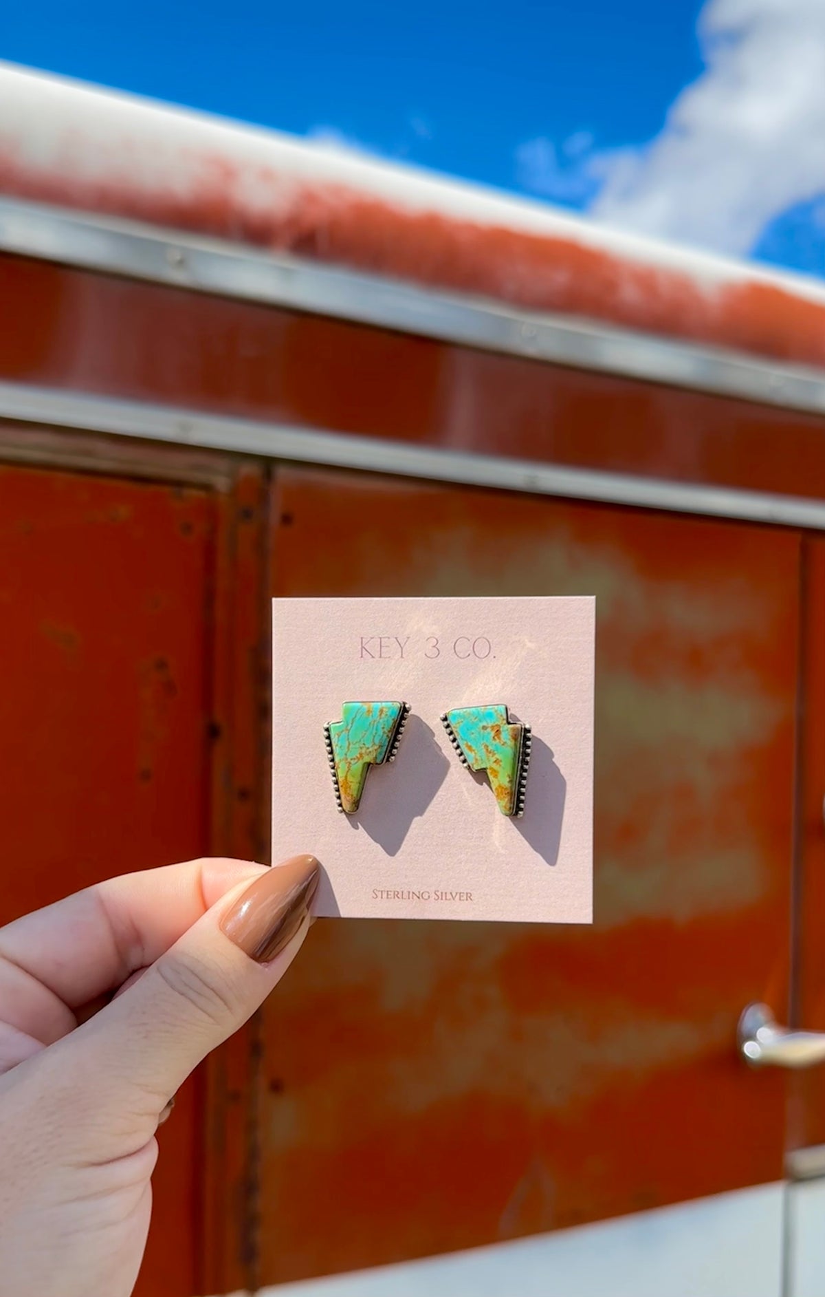 Lightning Bolt Studs