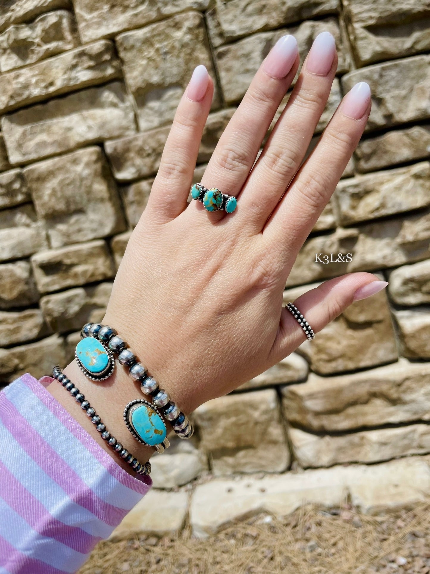 Pre- Order 3 Stone Everything Ring image 1