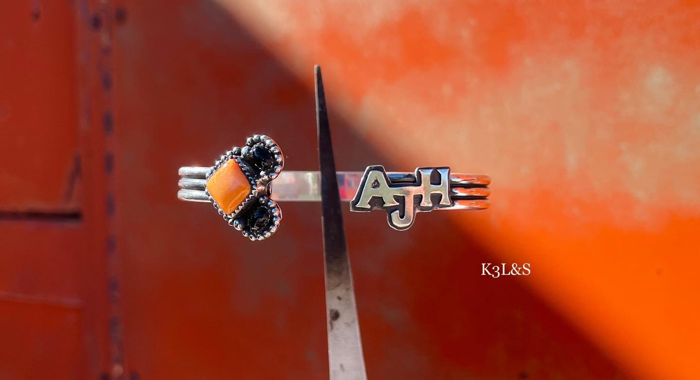 Pre-Order Fancy (3 stone fan) Punchy Cuff