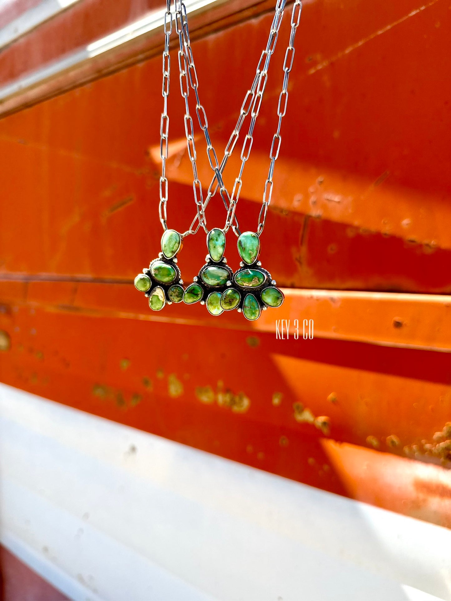 Multi 5 Stone Necklace