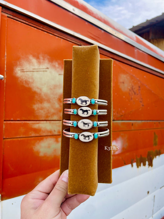 Running Horse Bracelet image 0