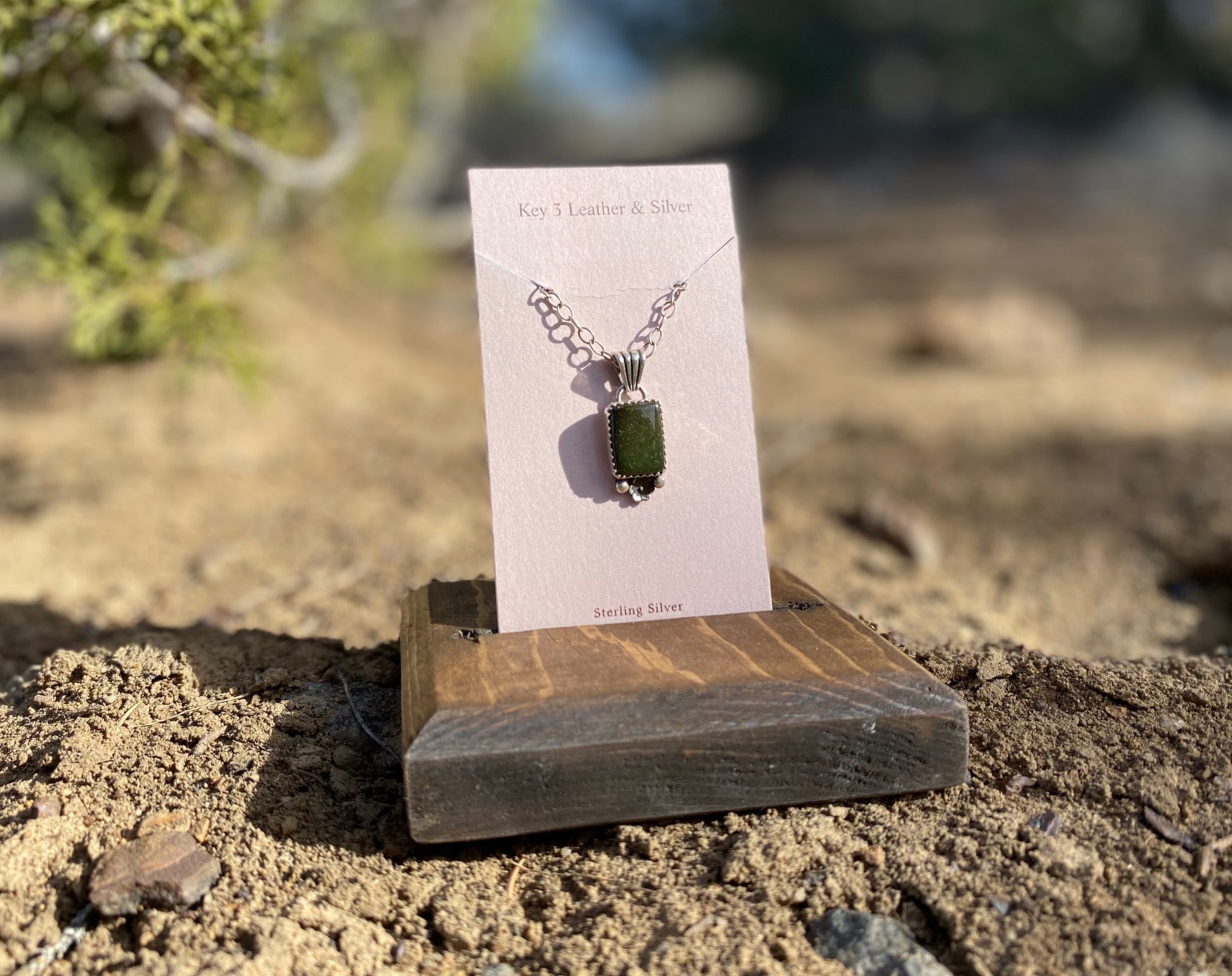 Green Turquoise Pendant image 0