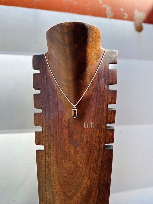 Green Pilot Mountain Pendant