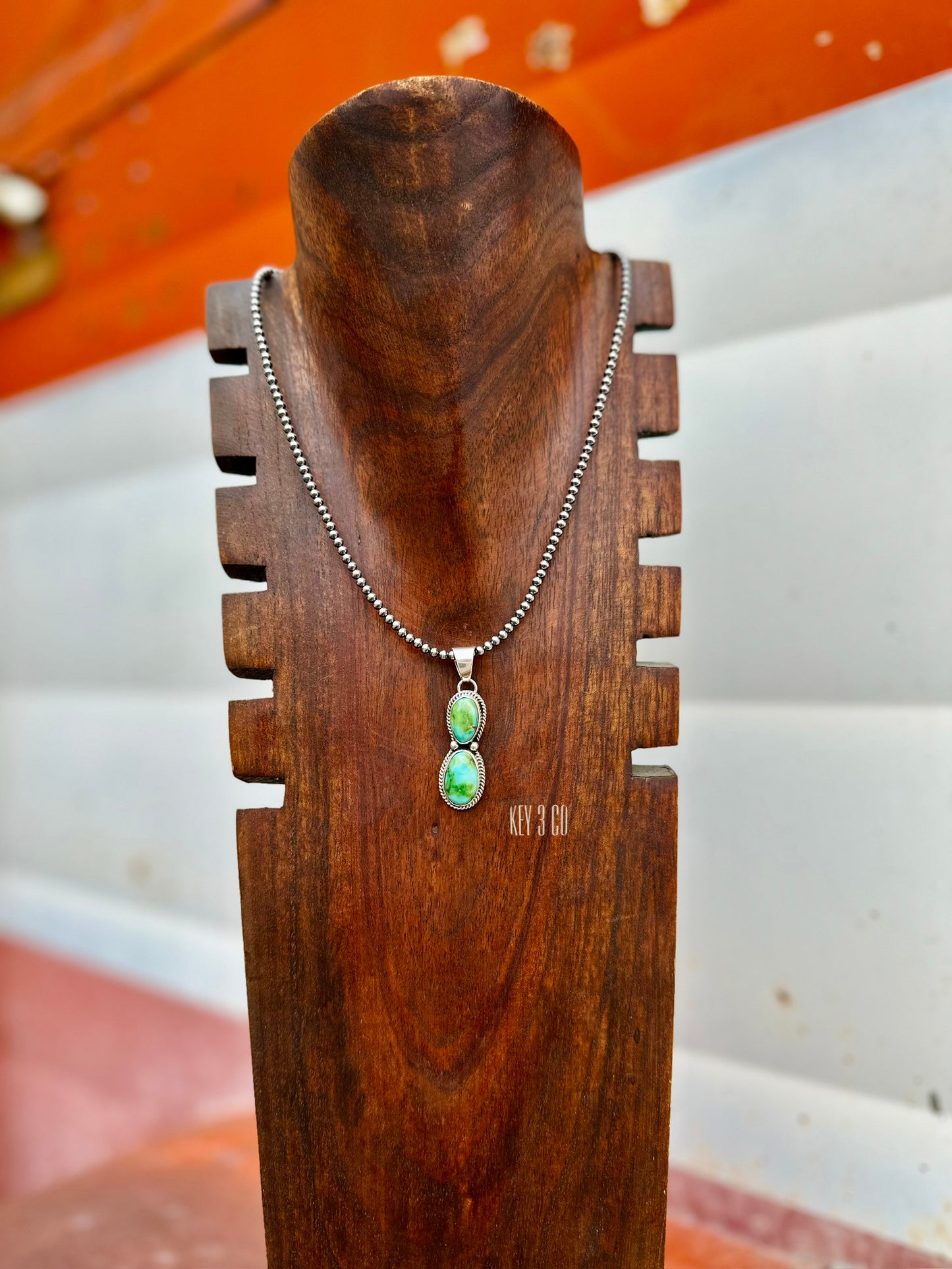 Sonoran Gold 2 Stone Pendant