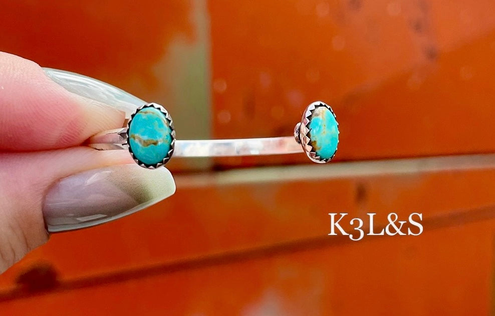 Two Stone Baby Bracelets image 2