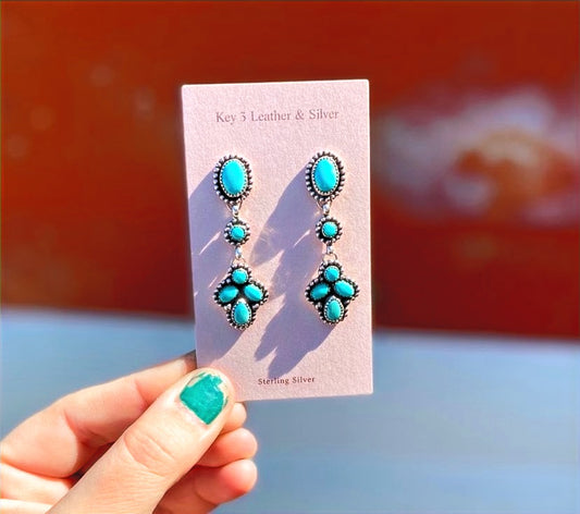 Classy Cluster Earrings image 0