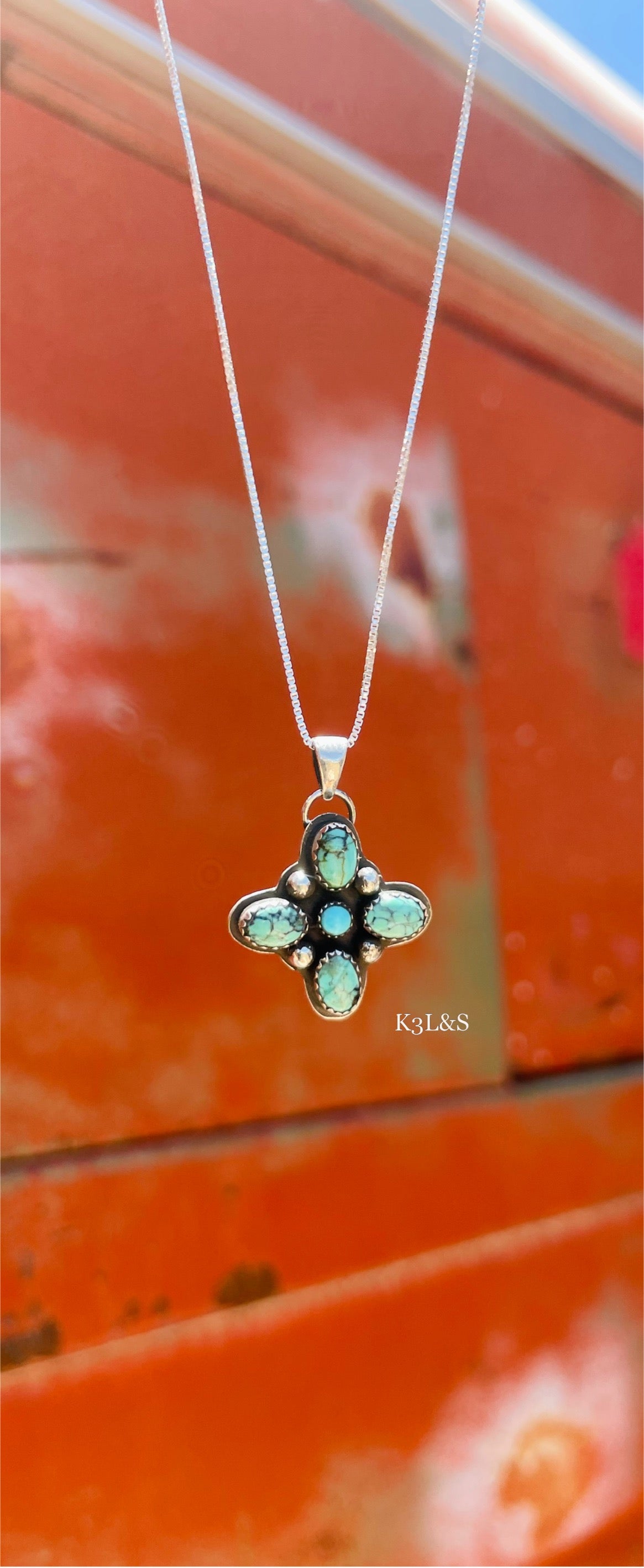 Starlight Turquoise Pendants image 4