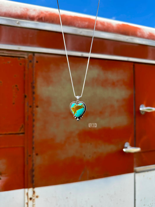 Kingman Turquoise Heart