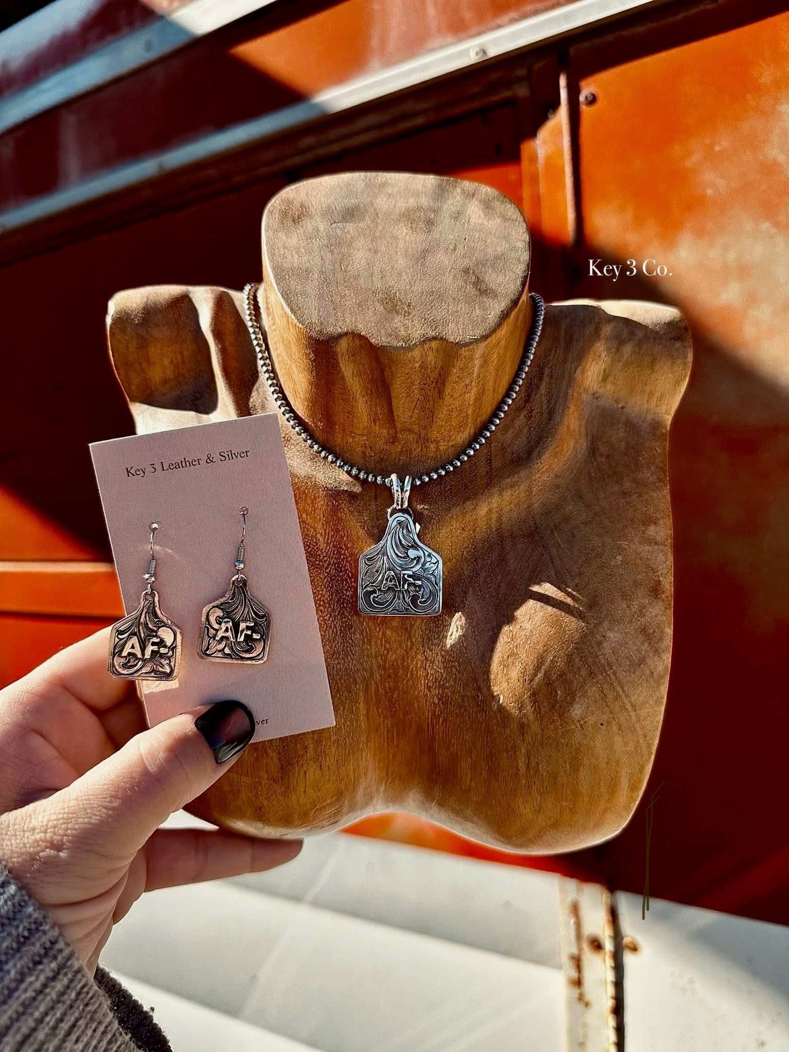 Pre-Order Custom Ear Tag Pendant image 0