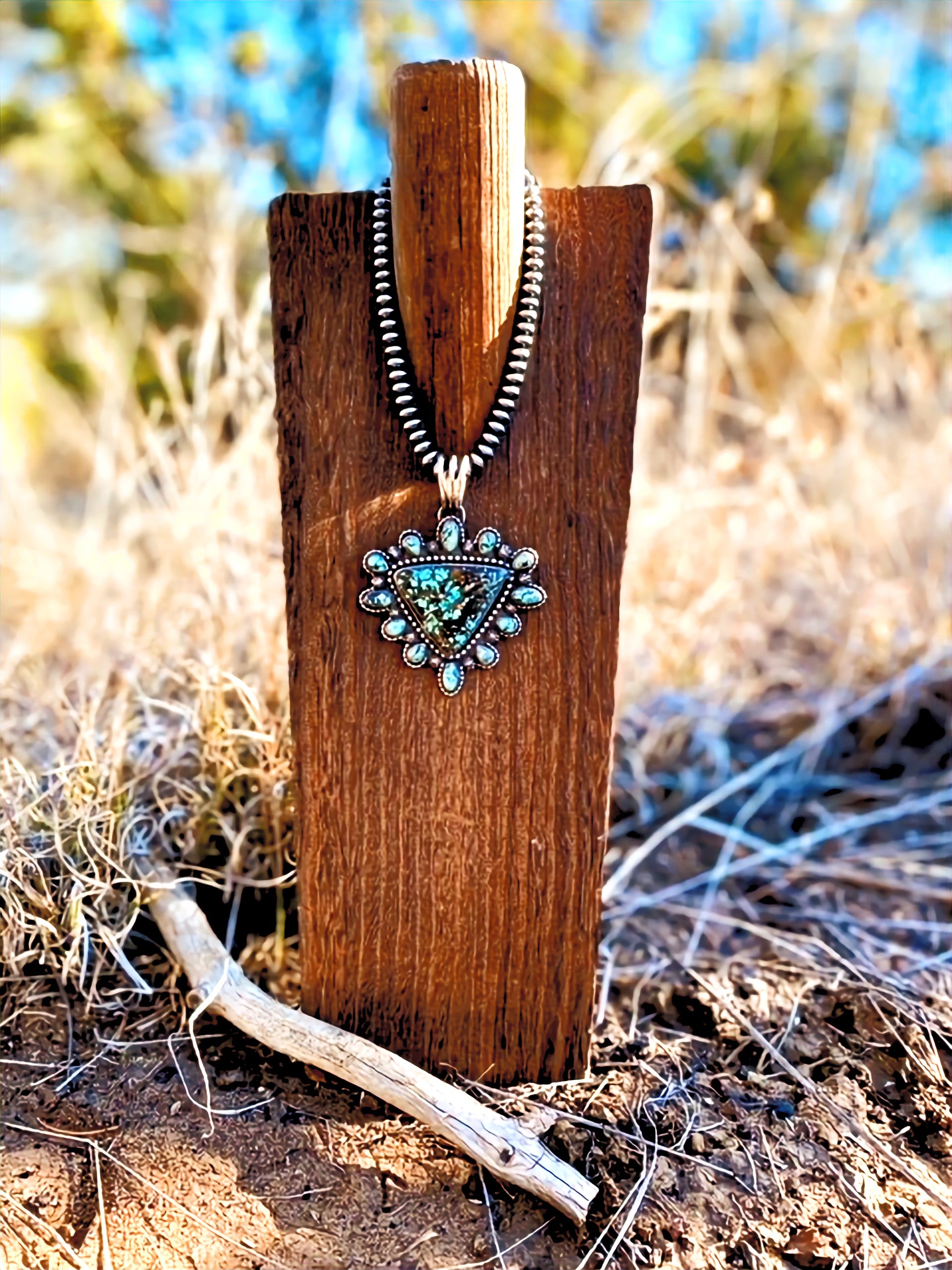 Carico Lake Turquoise Pendant image 1