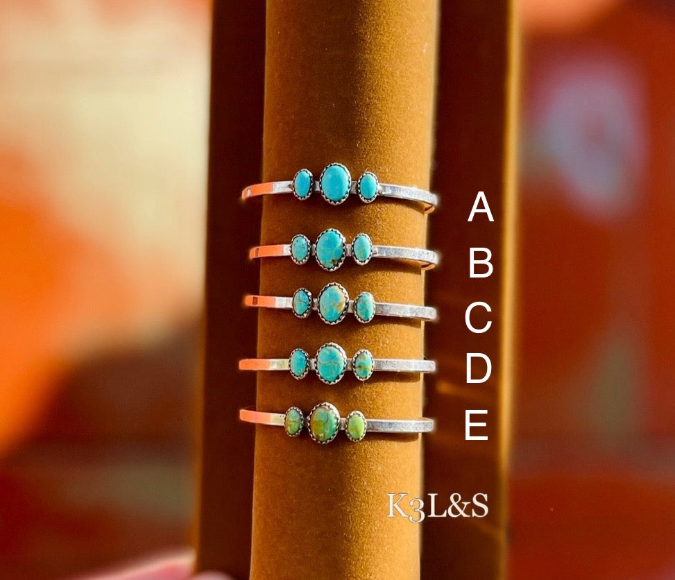 Turquoise Baby Bracelets image 1