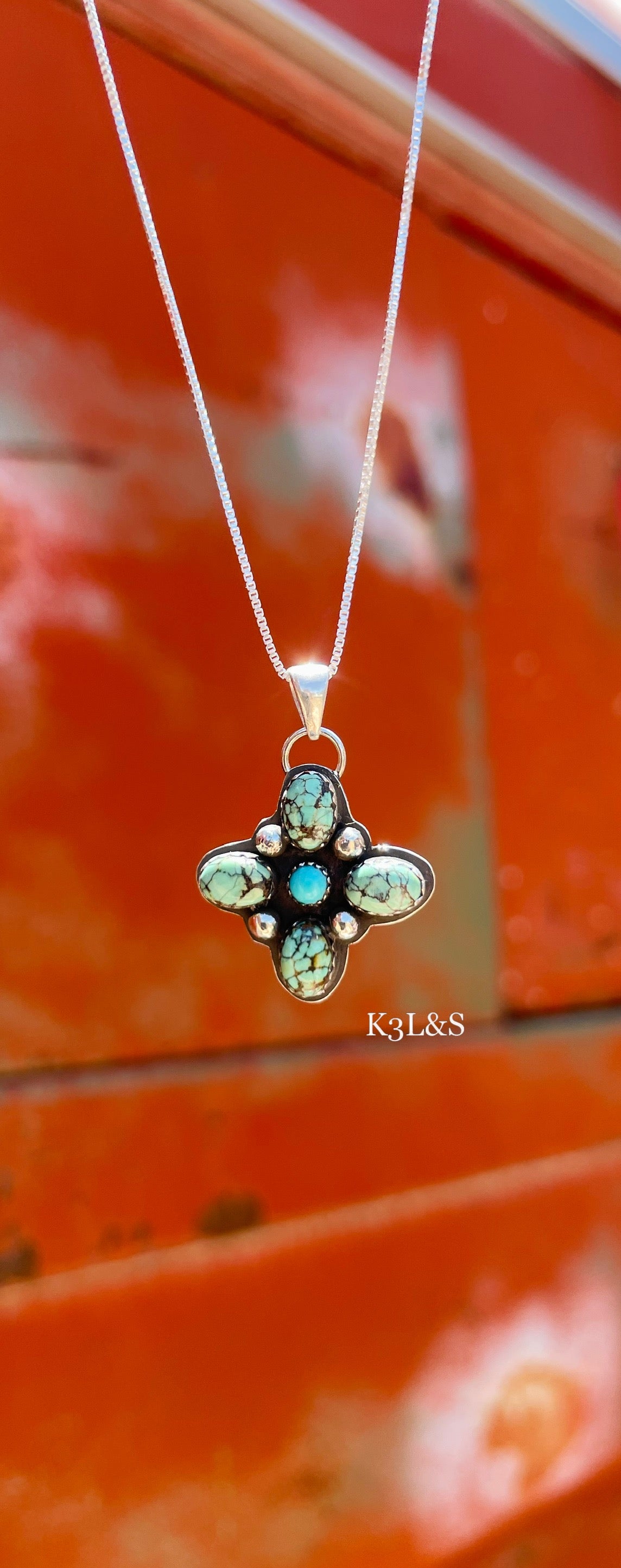 Starlight Turquoise Pendants image 5