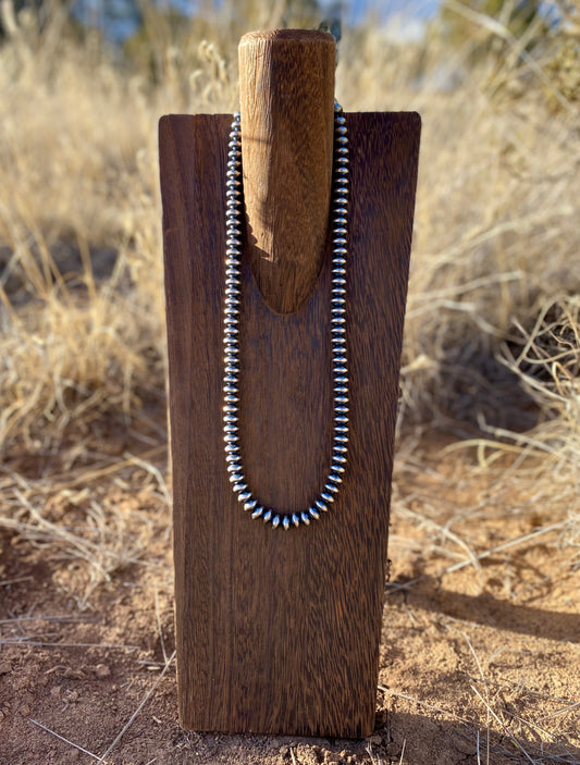 8mm Saucer Pearl Necklace image 0