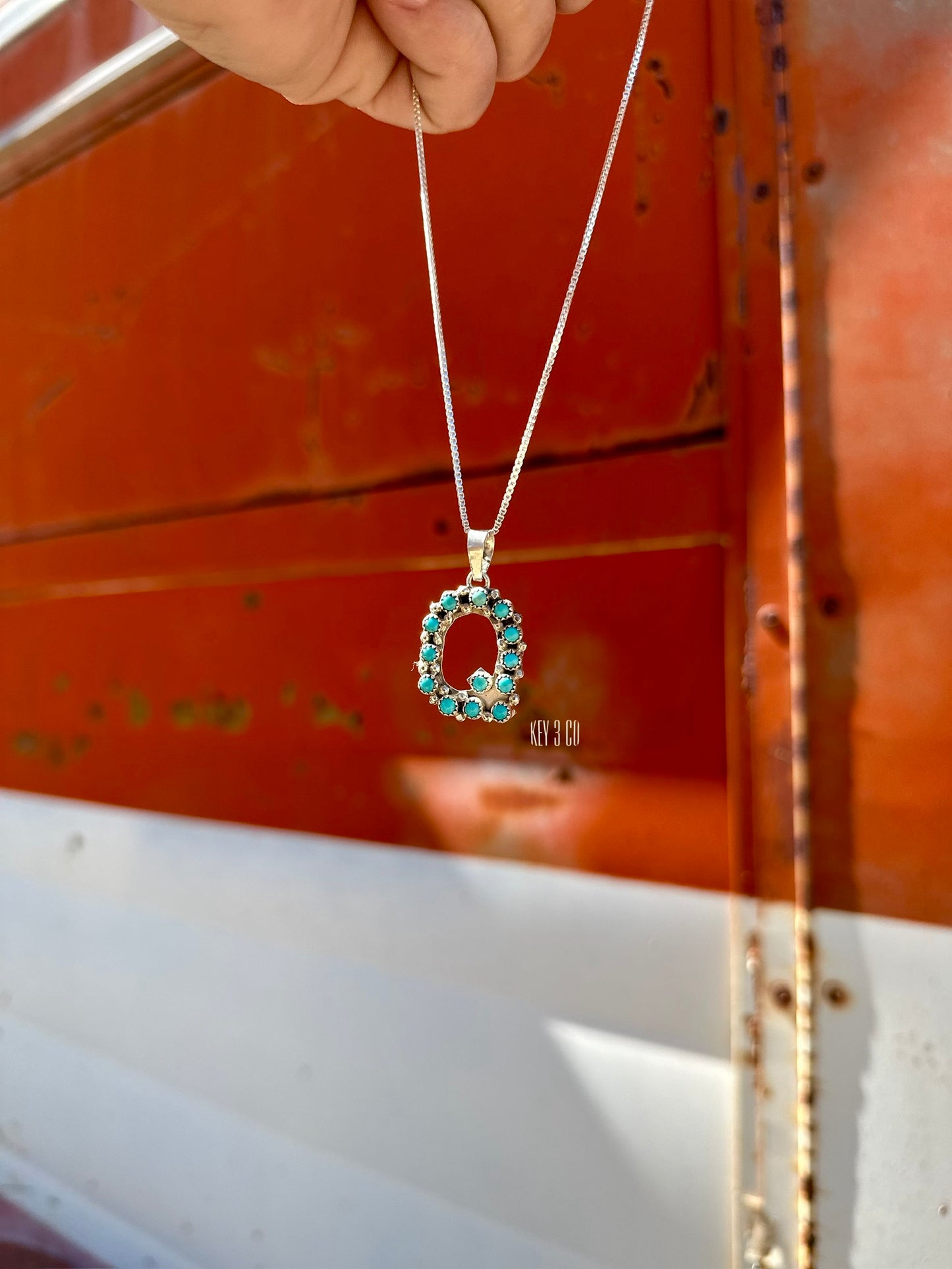 Turquoise Letters