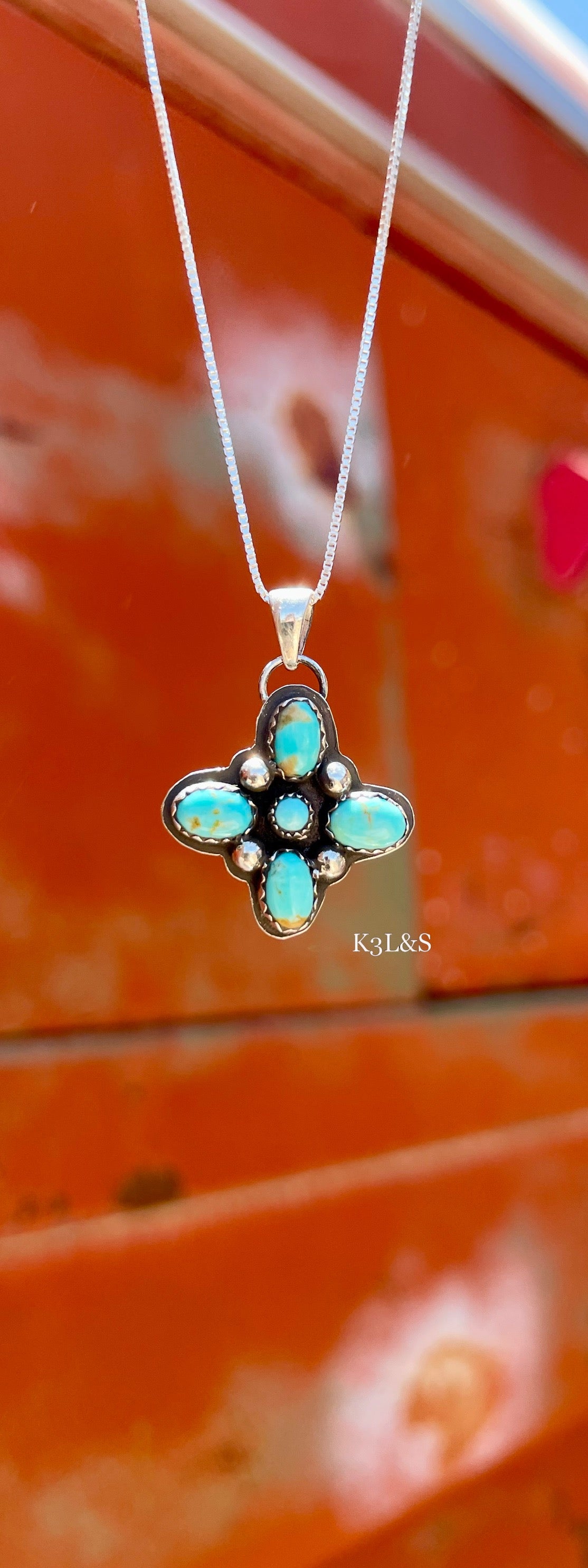 Starlight Turquoise Pendants image 7